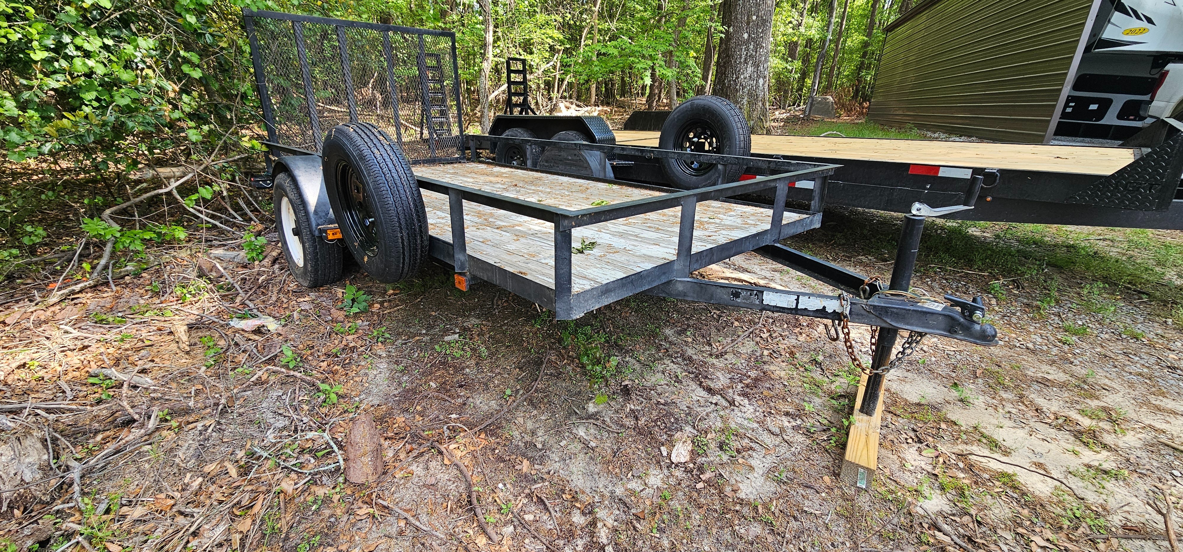 6' x 12' Utility Trailer view 2